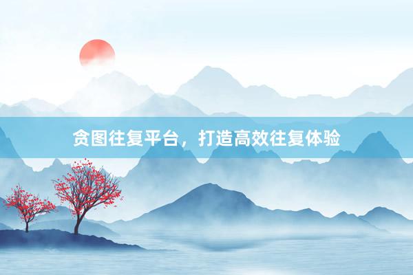 贪图往复平台,打造高效往复体验